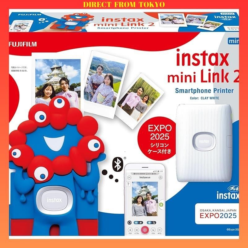 FUJIFILM Instax Mini Link2 Smartphone Printer White Expo
