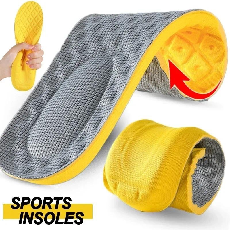 รองเท้าผ้าใบ Orthopedic Arch Insoles สําหรับรองเท้าเท้าแบนหน่วยความจําโฟม Insole Plantar Fasciitis แ