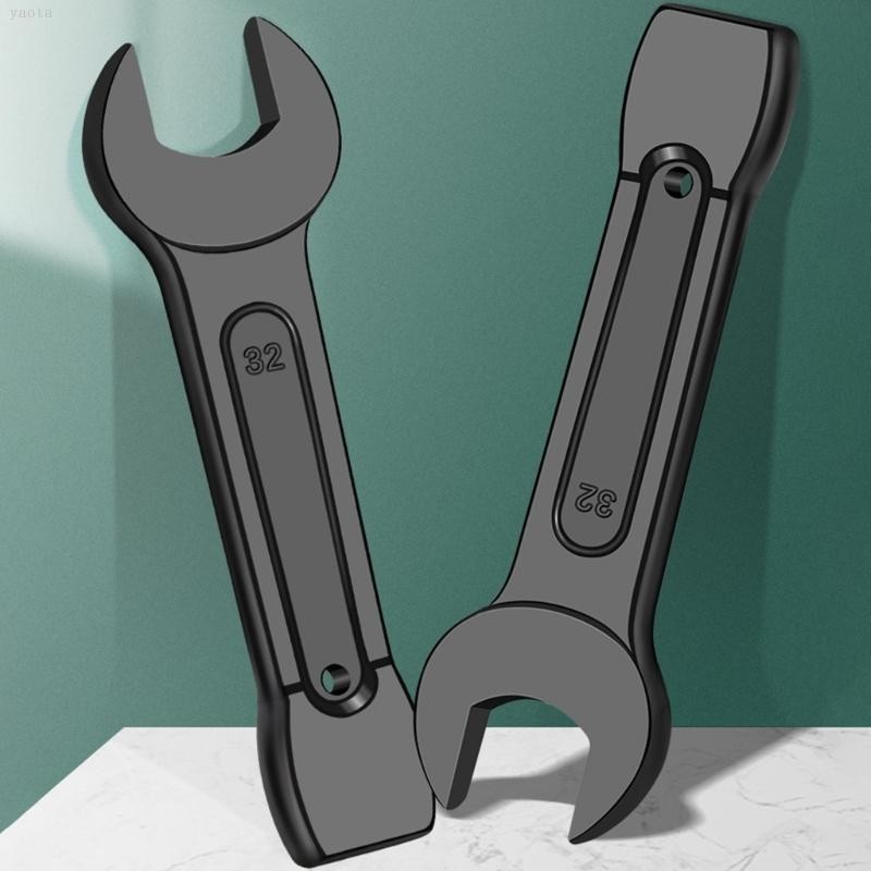 Yao 24 27 30 32 34 36 38 มม.ประแจสําหรับงานหนักหัวเดียวเปิด Ended Spanner การบํารุงรักษายานยนต ์ ฮาร ์ ดแวร ์ เครื ่ องมือ