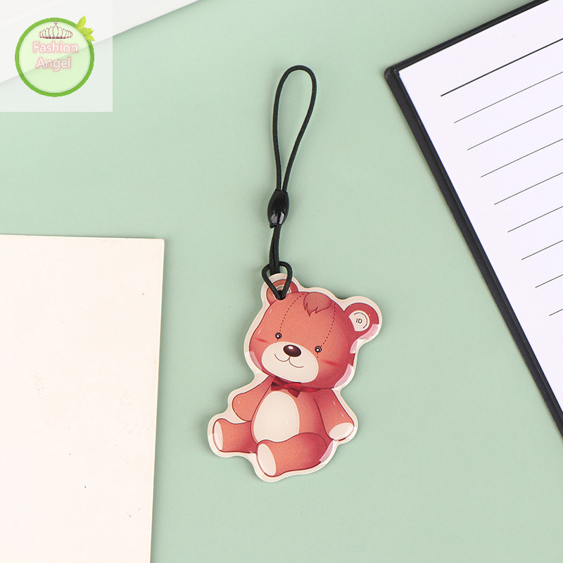 Fashionangel 1 PC กันน้ํา 125khz ID Rewritable Clone Copy RFID Blank Card Tag Key Fobs VN
