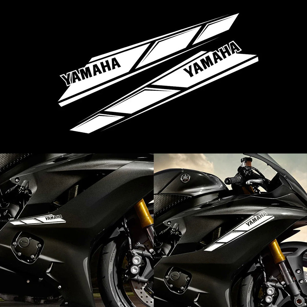 ไวนิล Yamaha สติกเกอร์โลโก้รถจักรยานยนต์ Decal Yzf R1 R3 R6 Nmax Xmax Tmax Fz1 Fz6 FZ8 Body กันน้ําสติกเกอร์สะท้อนแสง - รูปที่ 5