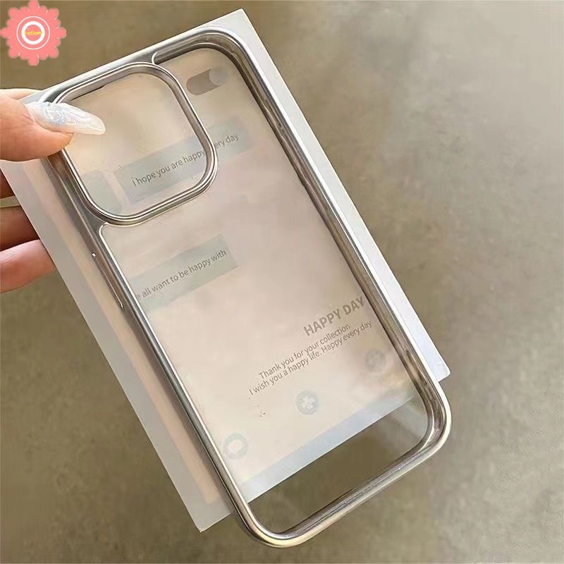 สีทึบน่ารัก Bow Love Heartสร้อยข้อมือสําหรับIPhone 16 15 11 13 12 14 Pro MAX 7Plus XR 7 8 Plus X XS MAX SE 2020 หรูหราElectroplatedโปร่งใสนุ่มกรณี
