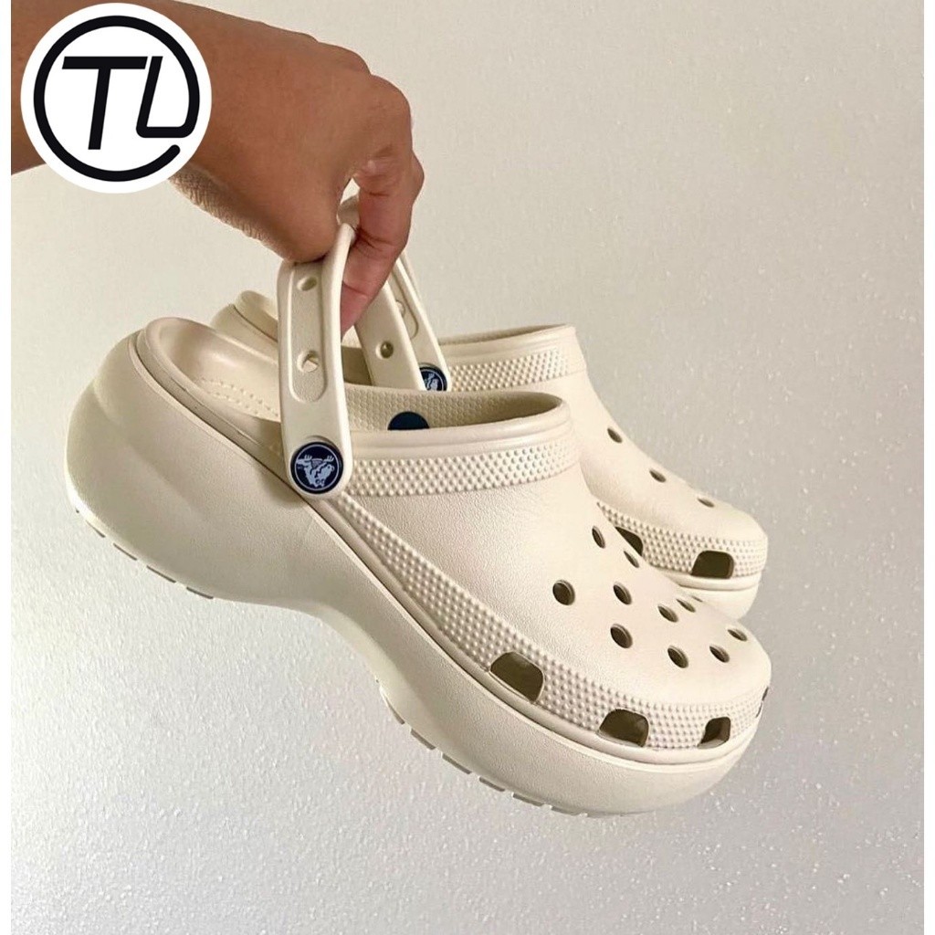 Classic platform clogs Cloud Shoes Hole Shoes Mules Heightened หนา-Soled กันน้ํา 206750