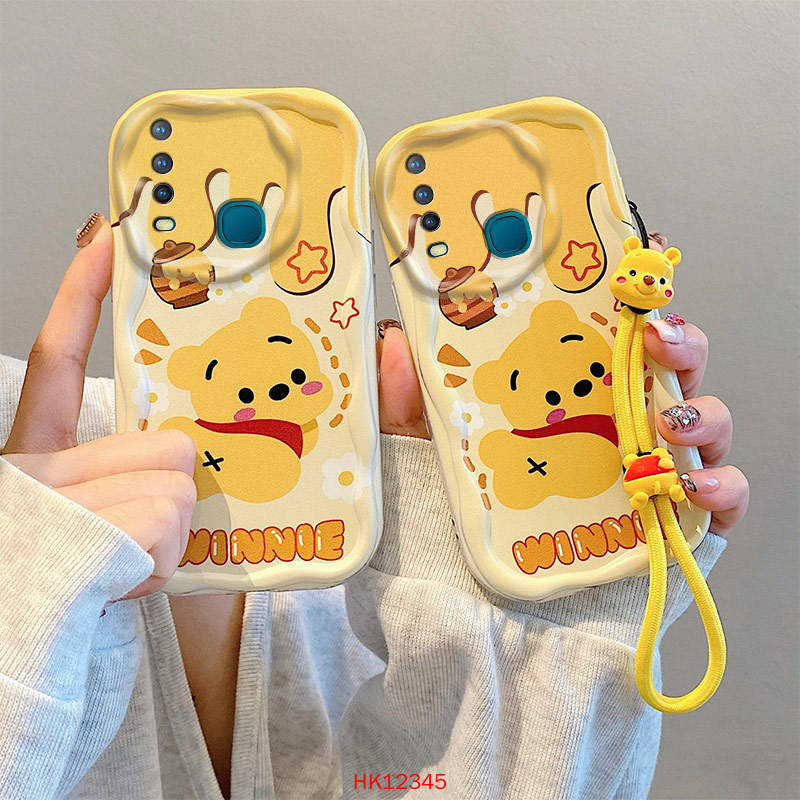 ปลอก vivo Y15 Y12 Y11 Y12i เคสโทรศัพท์ซิลิโคนอ่อนนุ่มการ์ตูน TYPQG