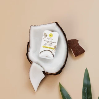 Natural Coconut Lip Balm - ลิปบาล์ม ขนาด 10g
