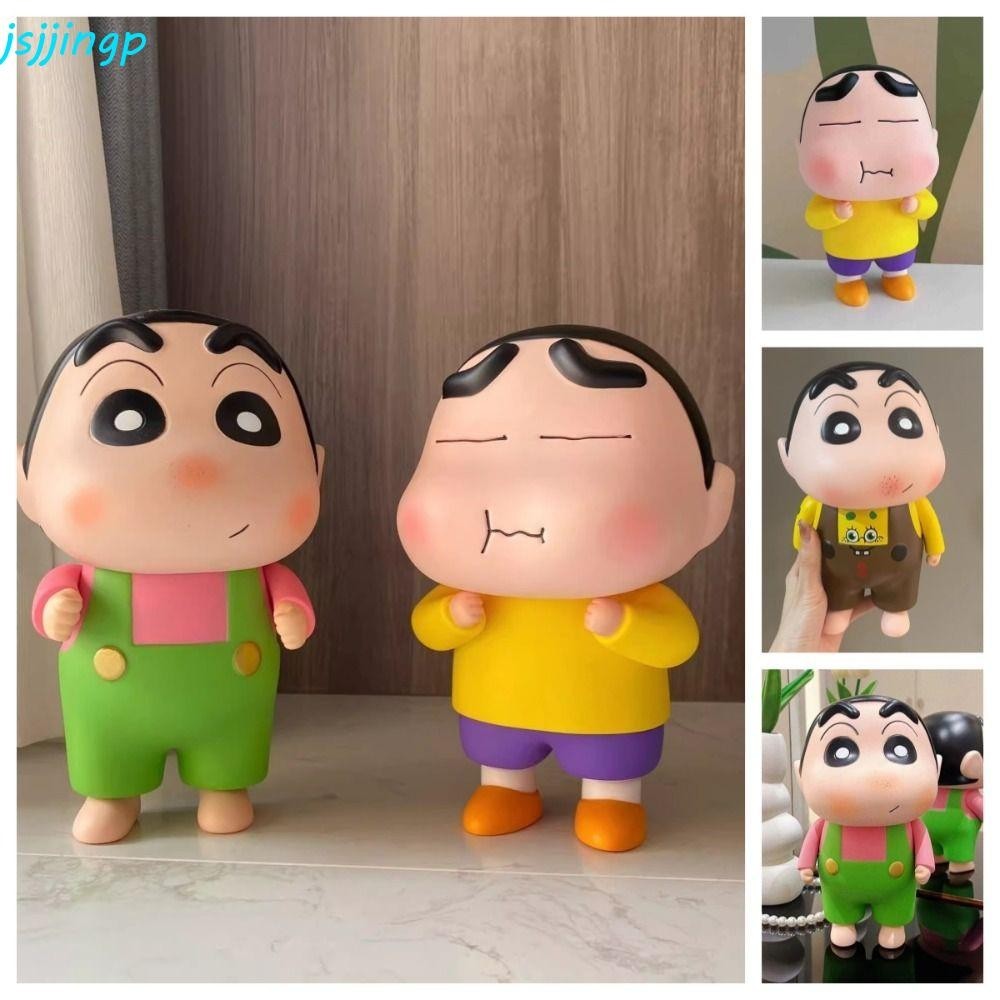 Jsjjingp Crayon Shin-Chan Action Figure,ไวนิลมังงะFigurine Nohara Shinnosukereตุ๊กตา,น่ารักคอลเลกชันจําลองรูปปั้นShin Chan Figurasของเล่นของขวัญวันเกิด