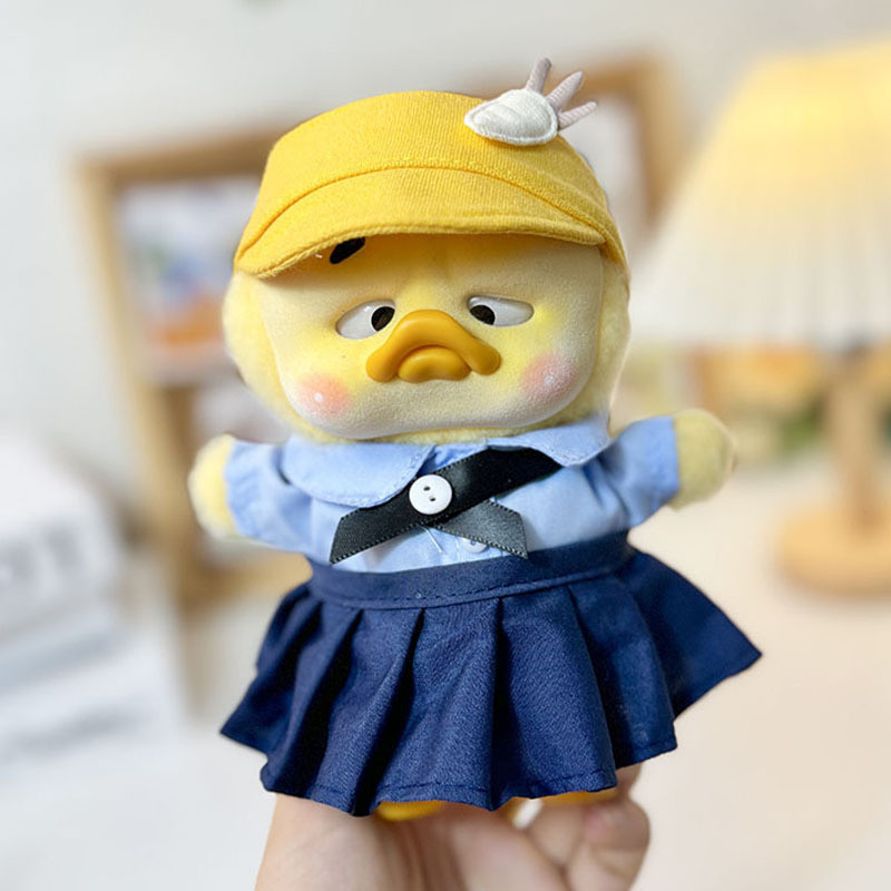 [ขายเฉพาะเสื้อผ้าเด็ก] Upsetduck series เสื้อผ้าเด็กกล่องเป็ดน้อยสีเหลืองเสื้อผ้าตุ๊กตาชุดนักเรียนไทยชุดกระโปรง