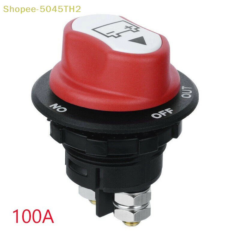 HOT-TH 12v-32v 300A รถเปิด/ปิด Master Disconnect Rotary Cut Off Isolator Switch (ไทย)