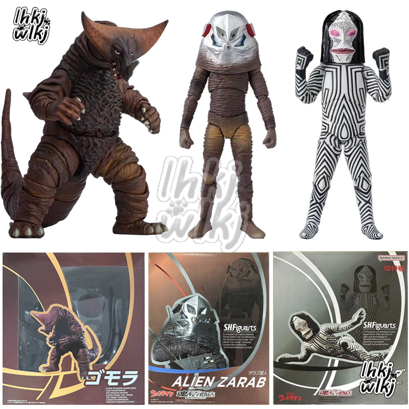 Ultraman VS Monster Gomora Dada Alien Zarab Ultimate Shining Ultraman SHF Zero Leo Ultraman Jack Gom