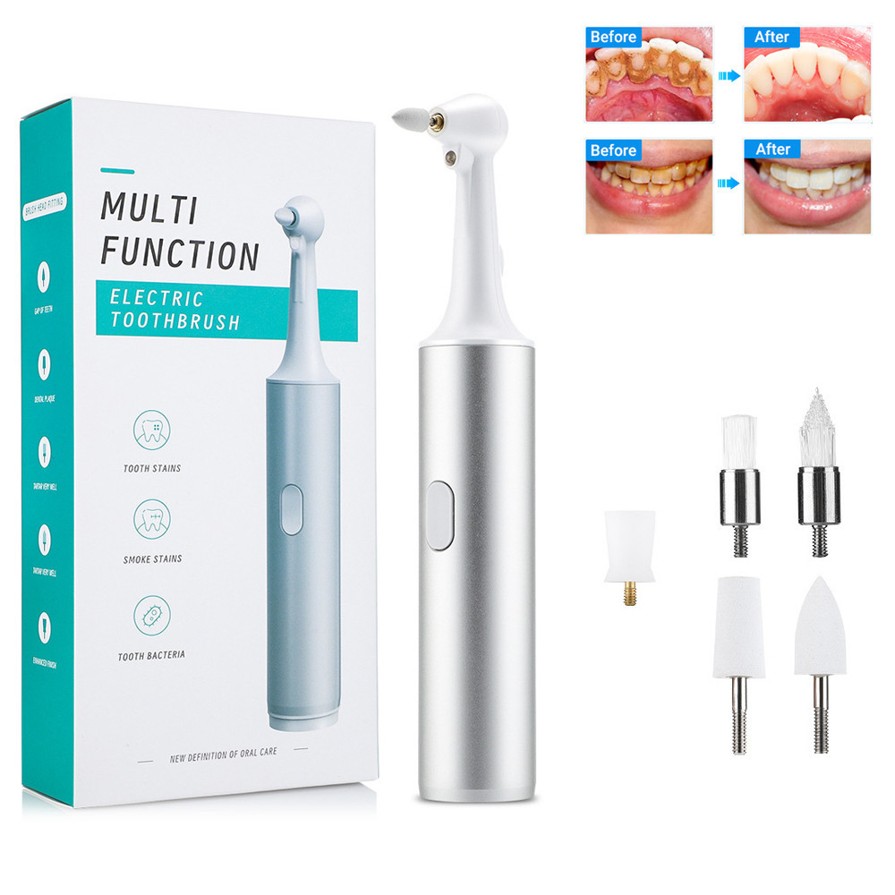เครื่องขัดฟันไฟฟ้า แปรงออร์โธ USB ชาร์จทันตกรรม Scaler แปรงสีฟัน Tartar Plaque แคลคูลัส Remover ทําความสะอาดฟันไวท์เทนนิ่ง