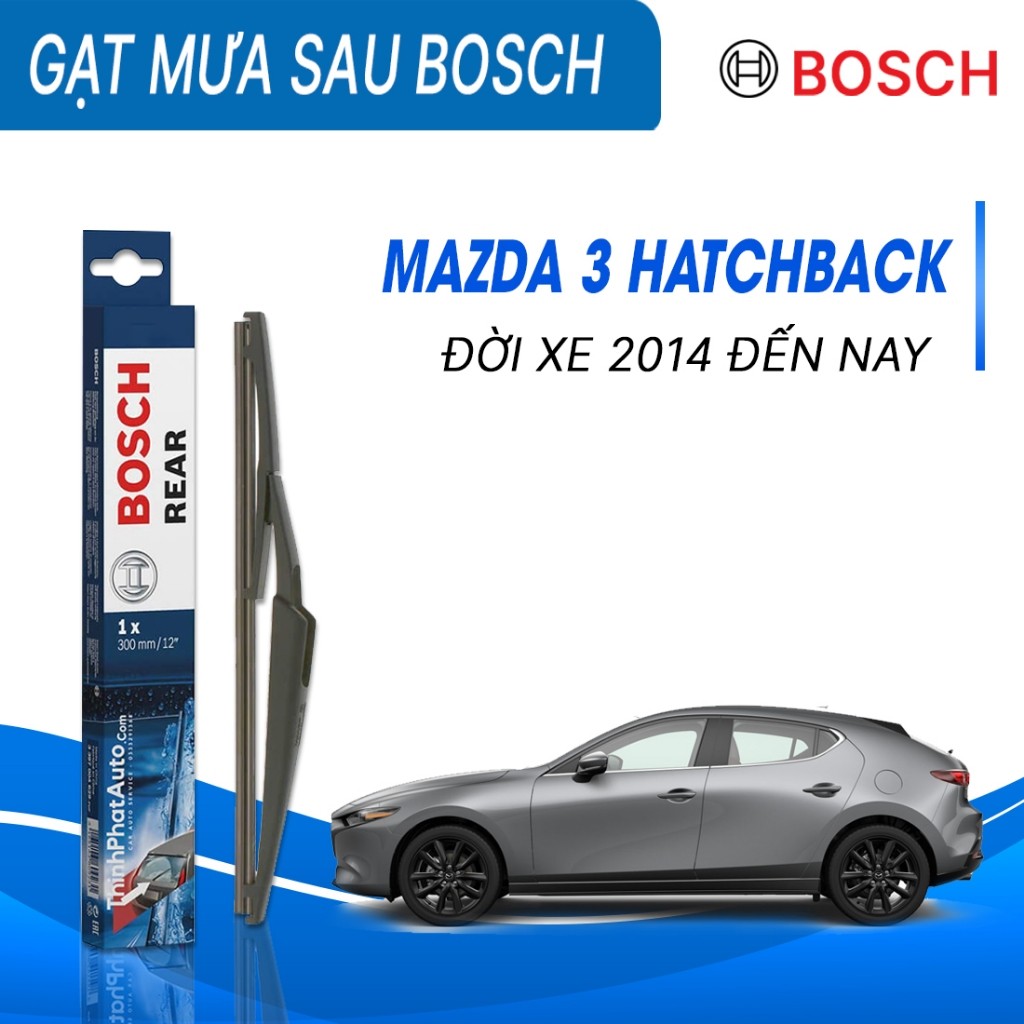 BOSCH H290 12 REAR WIPER": MAZDA 3 HATCHBACK รถรุ่น 2014 ถึงวันนี้