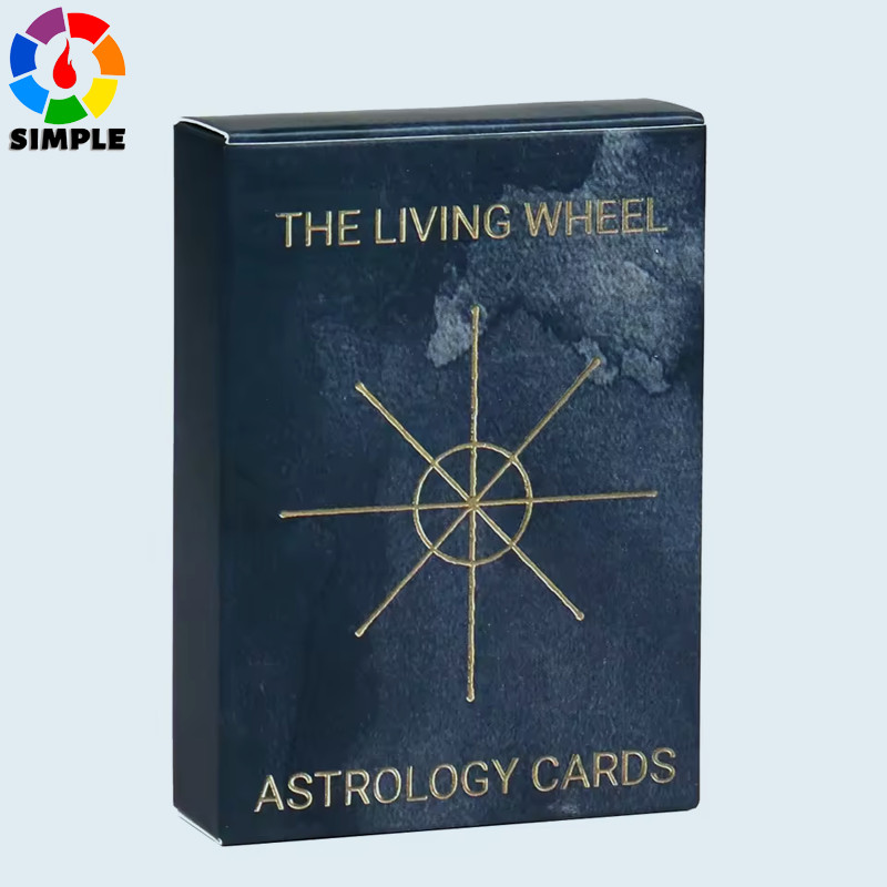 The Living Wheel Astrology Oracle Cards Deck