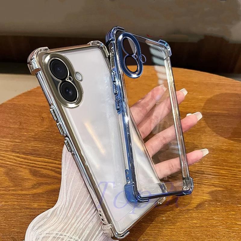 เคส iPhone 16 / 16 Plus เคสโทรศัพท์ใสป้องกันการตกสี่มุม SJDK ราคา ถูกที่สุด ดีลบีเคเค แกลเลอรีภาพที่ 7