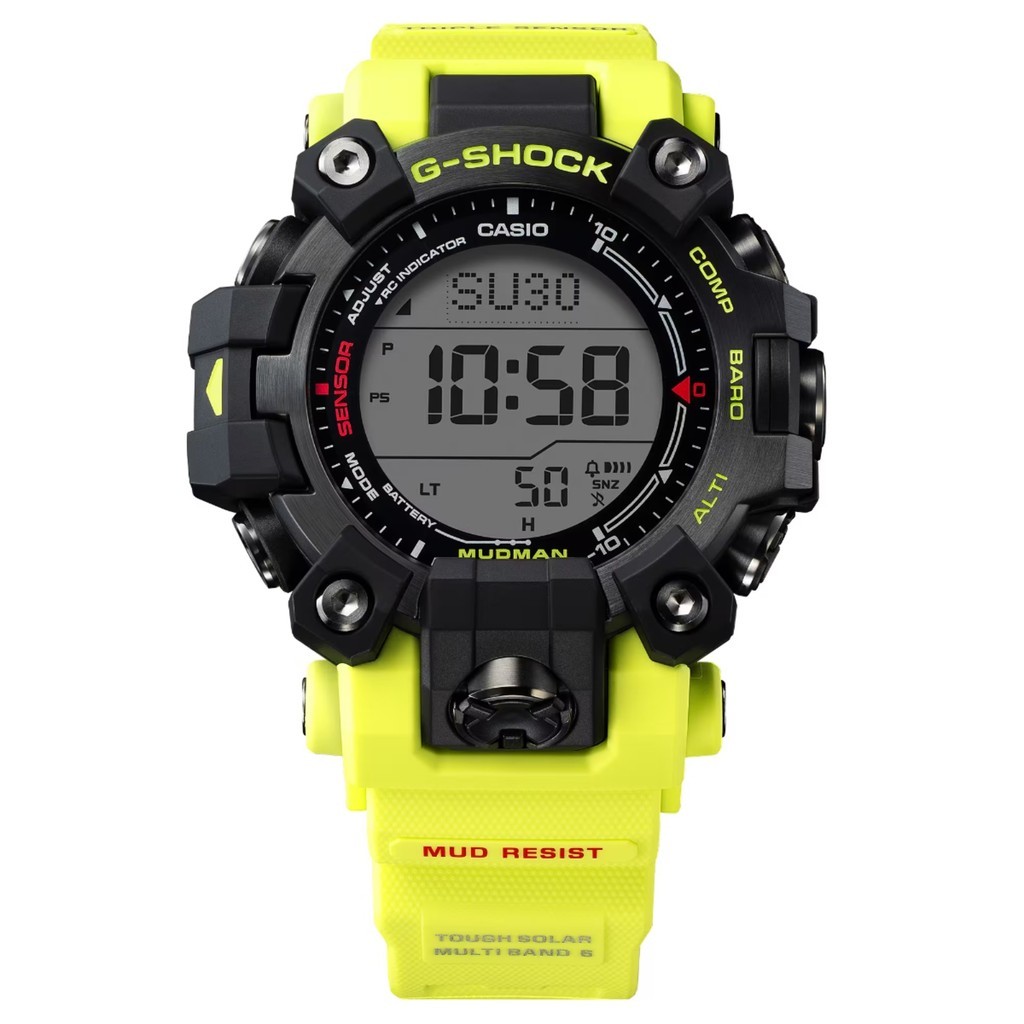 JDM FEB WATCH ★ Casio G-SHOCK GW-9500MRY-1A9JR Solar Quartz Men's Watch สายเรซิน กันน้ำ 200 เมตร 《 U