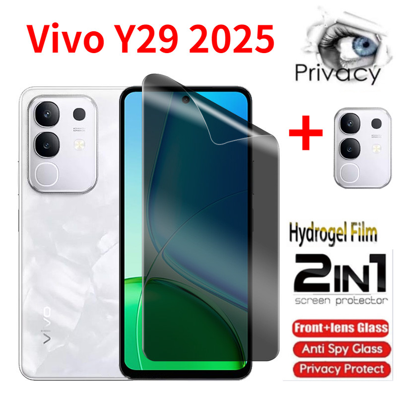 สําหรับVivo Y29 2025 ความเป็นส่วนตัวHydrogelฟิล์มAnti-Spyคลุมทั้งหมดป้องกันหน้าจอAnti Peekความเป็นส่
