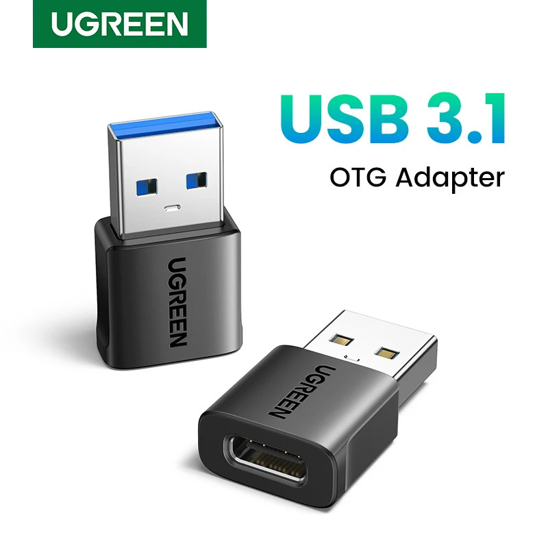 Ugreen อะแดปเตอร์ USB Otg ตัวแปลง USB A Male to USB C Female สําหรับอะแดปเตอร์  TypeC Otg