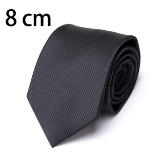 Mens Tie 8 ซม.7 ซม.6 ซม.คลาสสิกสีดํา Slim Ties สําหรับชายอุปกรณ์เสริมเนคไท