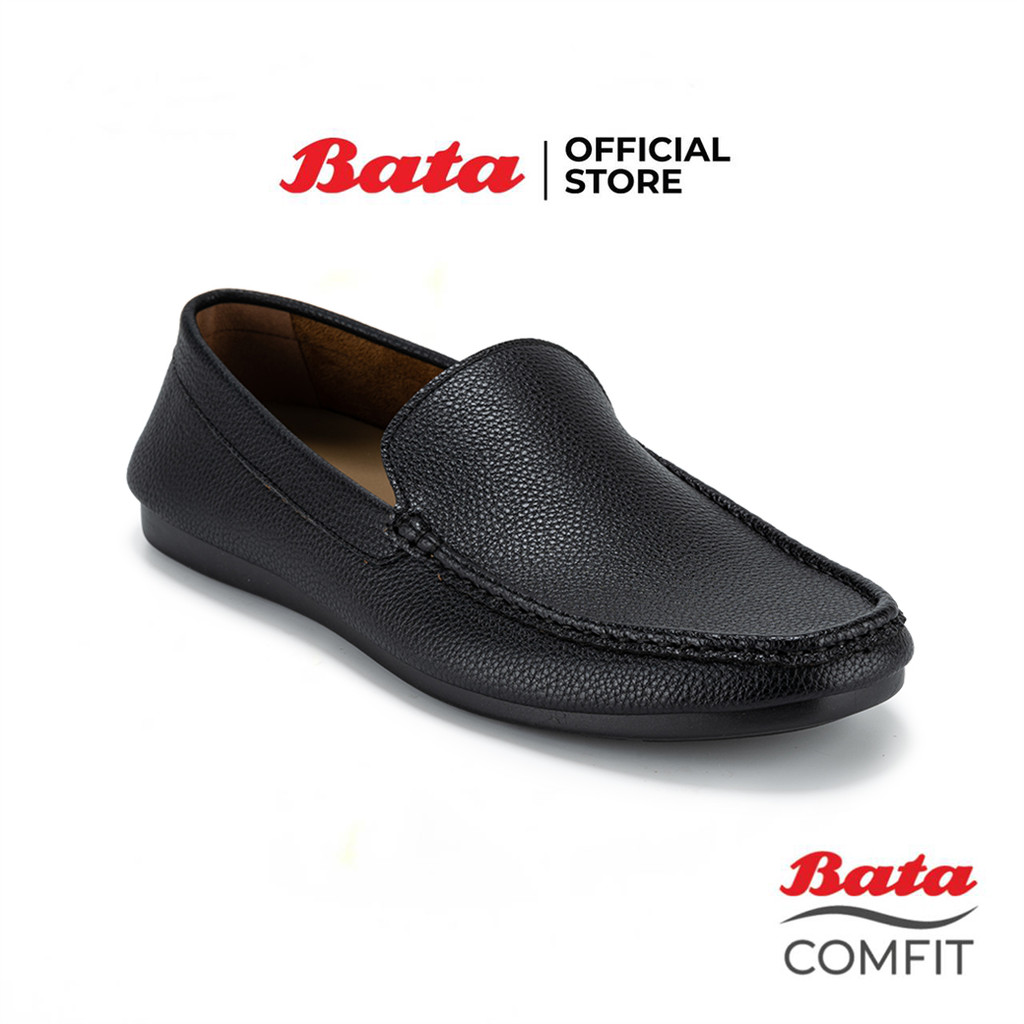 Bata บาจา Comfit รองเท้าเพื่อสุขภาพแบบสวม เพื่อสุขภาพ สำหรับผู้ชาย สีดำ 8016145 สีน้ำตาล 8014145