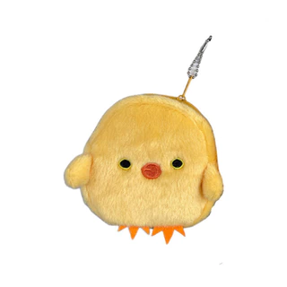กระเป๋าใส่เหรียญตุ๊กตาไก่น้อยสีเหลืองน่ารักสร้างสรรค์กระเป๋าเก็บแบบพกพา SP111