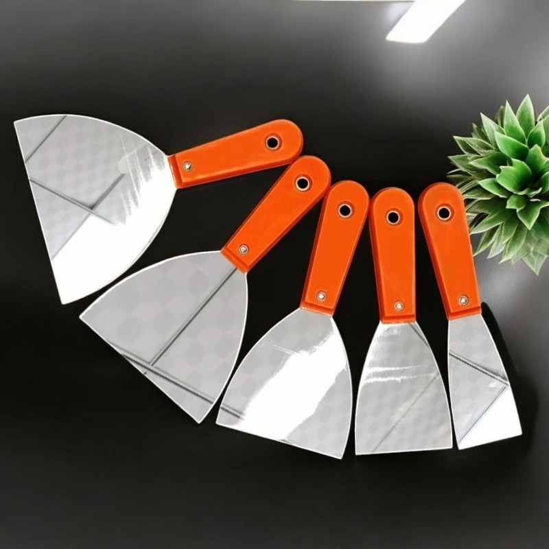 เกรียงโป๊วสี เกรียงขูด เกรียงสแตนเลส 1' , 3”, 4”, 6”  ปัดเงา #AG-0001