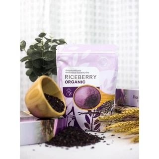 ข้าวกล้องจมูกข้าวไรซ์เบอร์รี่ Riceberry Organic ตราข้าวลุงประโยชน์ชาวนาไทย 500กรัมx2