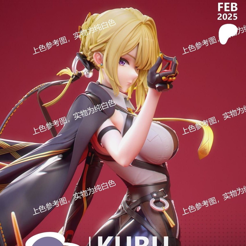 โมเดล GK สีขาวสุดพิเศษ Jue Zone Zero Evelin Schwalie โมเดลพิมพ์ 3D โมเดลสีขาว ฝึกสี รูปลักษณ์สูง INF