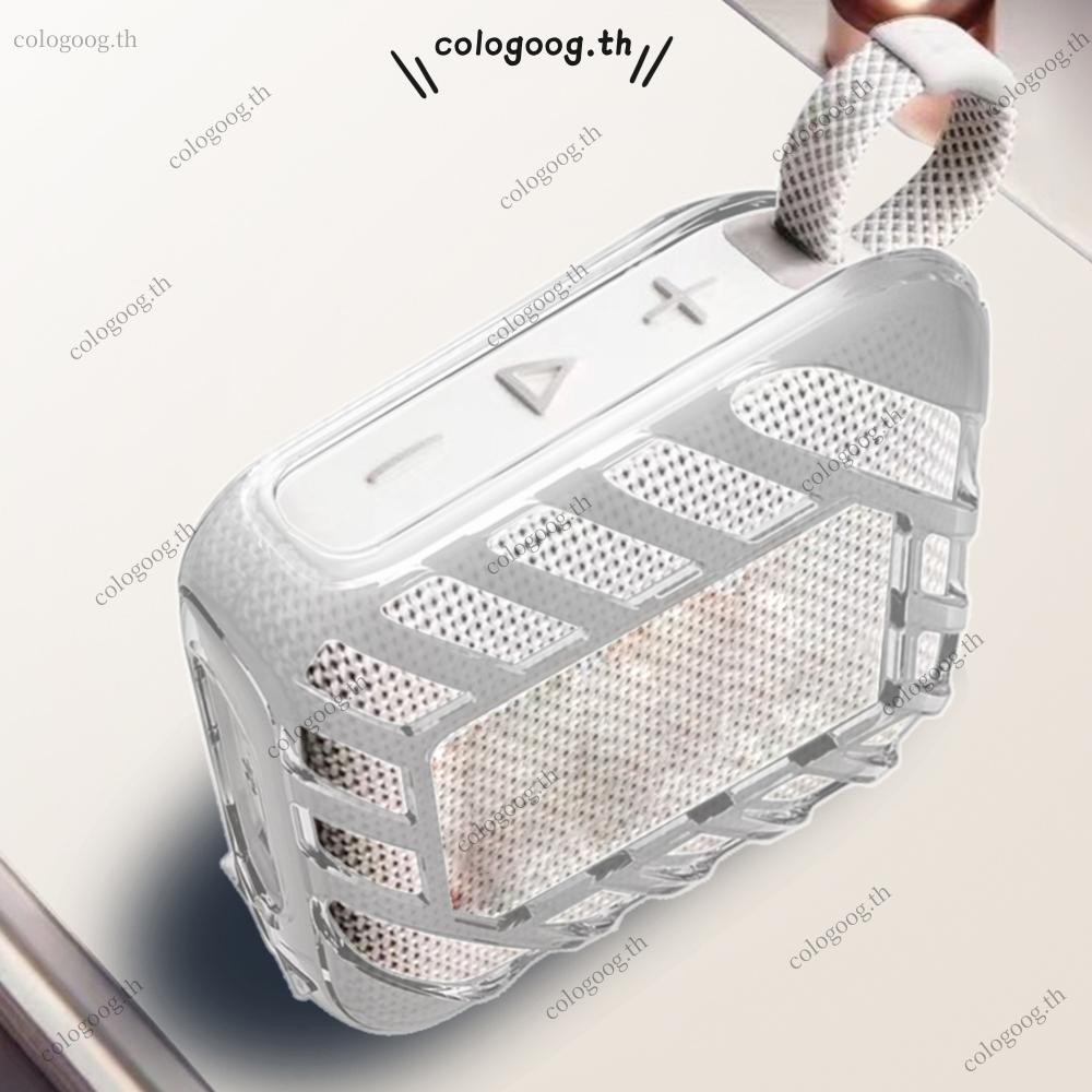 [colog.th] Tpu Cover Case Anti-Drop กระเป๋าถือกันกระแทกสําหรับ JBL Go 4 ลําโพงพกพา