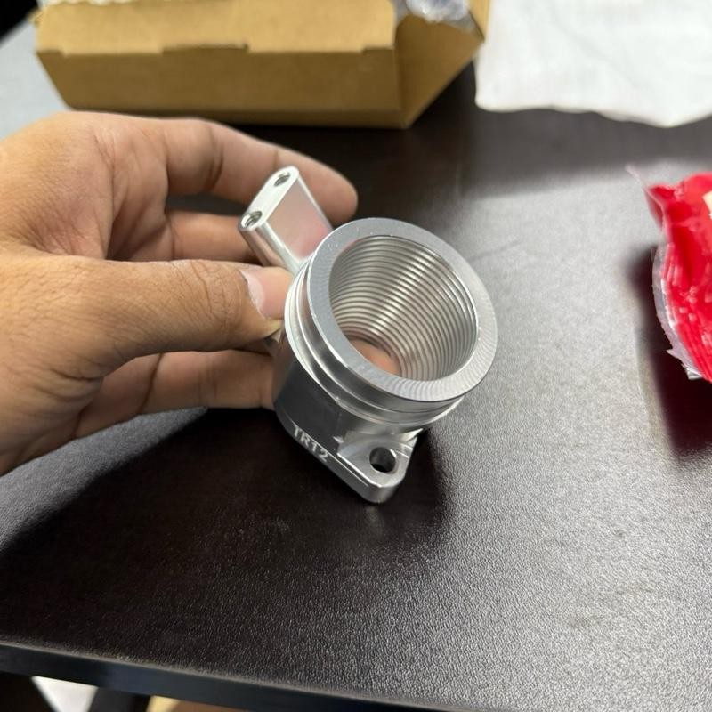 คอหลีดcnc lead giornoตรงรุ่น สำหรับcbr250คอหรีดจีออโน่ใส่เรือนลิ้นเร่งCBR250-CBR300-คอหรีดแต่งCNCใส่