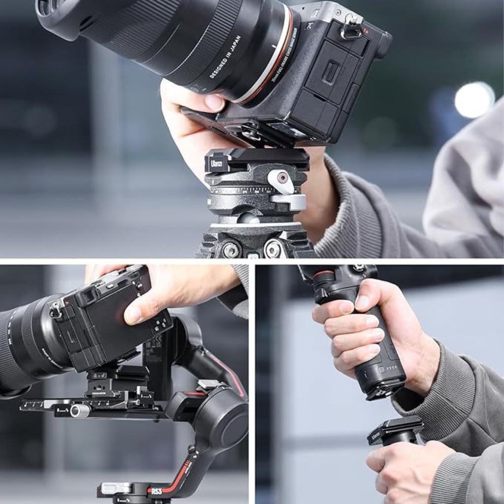 Ulanzi UKA03 Quick Release Plate Base ฐานเพลท UKA02 ต่อขาตั้งกล้อง รองรับระบบปลดเร็ว UKA F38 - รูปที่ 4