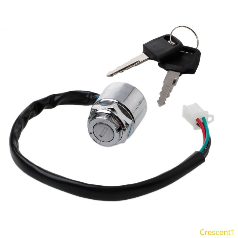 4 Wires ATV Quads Ignition for Key Switch For 4 Wheeler Go Kart Motorcycles Pit