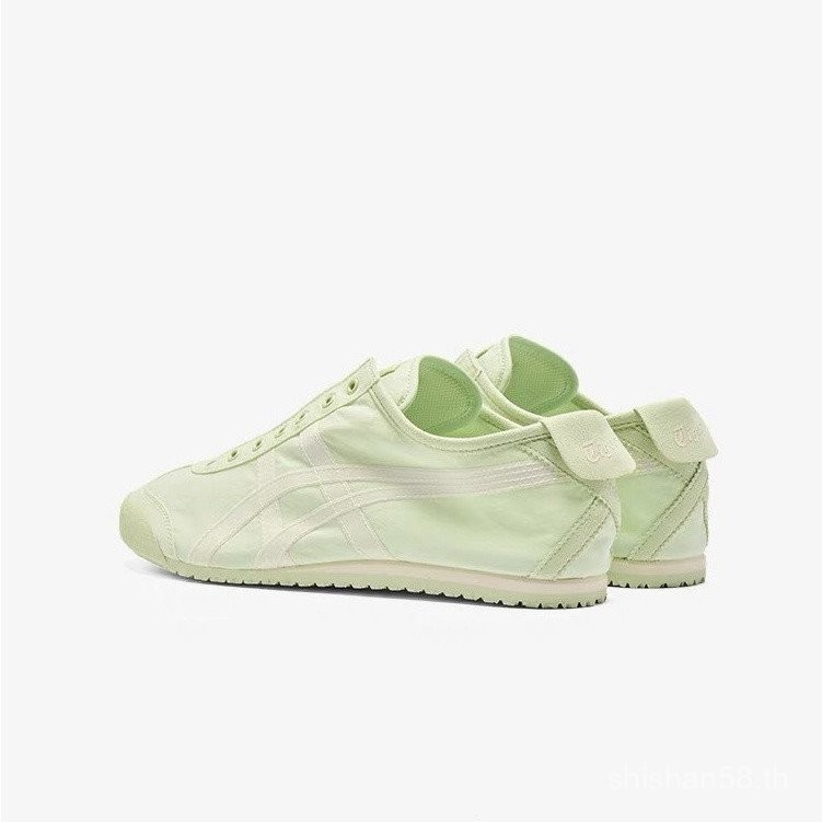 ขายด่วน Onitsuka MEXICO 66 SLIP-ON สบาย ลำลอง กันน้ำ ดูดซับแรงกระแทก ทนทาน รองเท้าวิ่งต่ำ