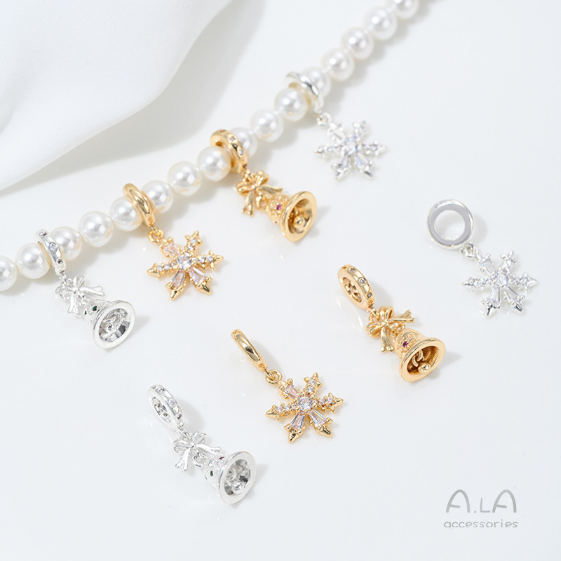 จี้ 14K Bell diy อุปกรณ์เสริม