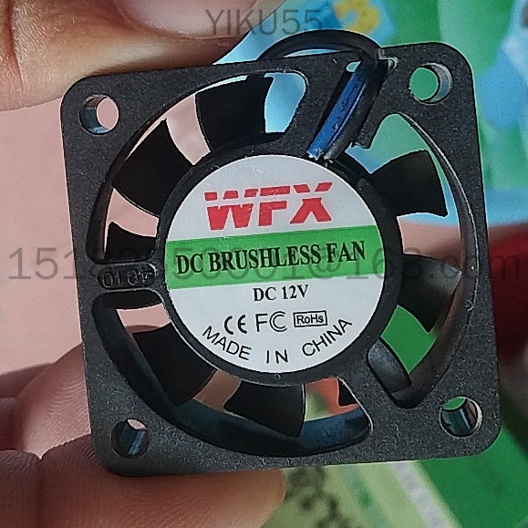 ใหม่ WFX W4010SM 6010 6020 8025 12025 9025 12V พัดลมระบายความร้อนแชสซี