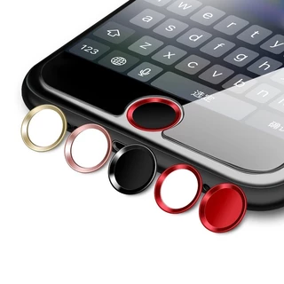 Touch ID สติกเกอร์การ์ตูนปุ่มบ้านสําหรับ iphone 7 8 6 6s 6 plus 5s 5 se se2 ipad mini air