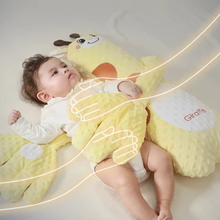 Aoduoyaya หมอนตุ๊กตาตบกล่อมนอน หมอนกันสะดุ้ง ป้องกันการสะดุ้งตื่น ตัวช่วยแม่ๆกล่อมลูกนอน