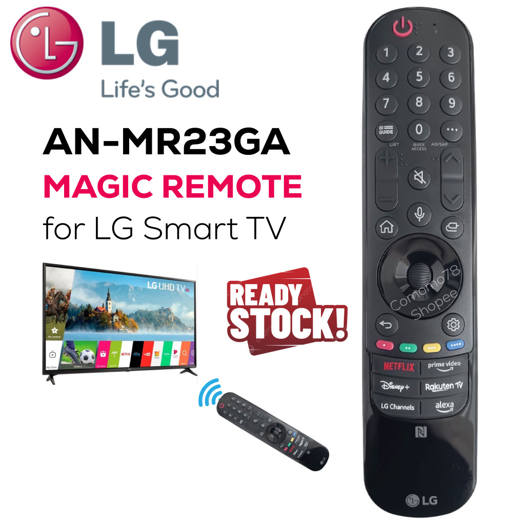LG magic รีโมท AN-MR23GA MR23 MR23GN รีโมทคอนโทรลด้วยเสียงทีวีสําหรับ AKB76043109 ลูกชาย76043112 LED evo SMART TV