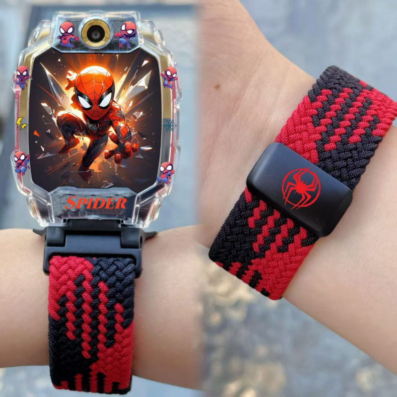 [คลังสินค้าพร้อม]Spider Man Imoo Z1 Z2 Z5 Z6 Z7 Imoo นาฬิกา Imoo สายคล้องซิลิโคนสําหรับ Imoo, ของแท้ Imoo Z7 กรณี Imoo กรณีปกป้องแม่เหล็กสายคล้อง