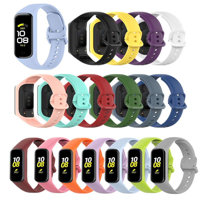 สําหรับ Samsung Galaxy Fit 3 สายรัดแม่เหล็กกันน้ํากีฬาซิลิโคนเปลี่ยนสายรัดข้อมือ