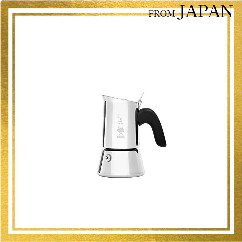 Bialetti Venus 2-Cup Stainless Steel Model Stovetop Espresso Maker (Coffee Maker, Moka Pot)Direct fr
