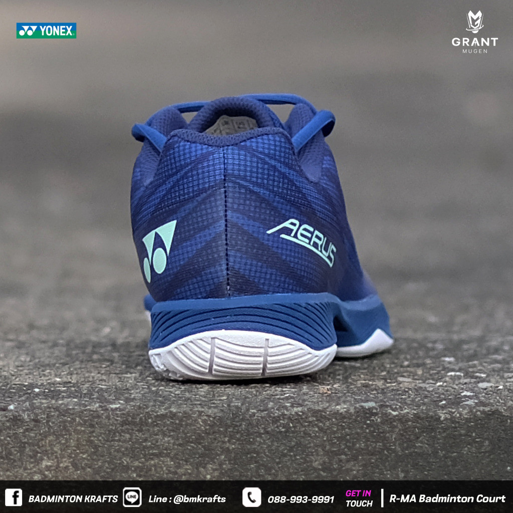 รองเท้าแบดมินตัน Yonex Aerus Z 2025 (Blue) Women - รูปที่ 5