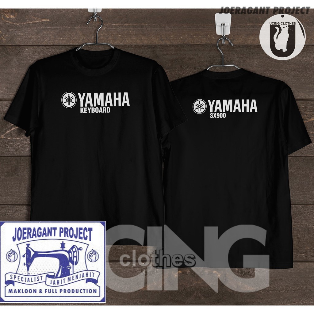 [เสื้อยืดคุณภาพสูง]เสื้อยืด พิมพ์ลาย Yamaha Keyboard SX900 JP Music