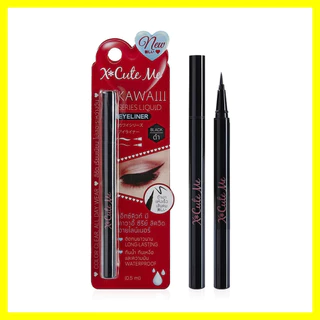 Xcuteme Kawaiii Series Liquid Eyeliner 0.5ml #Black เอ็กซ์คิวท์ มี อายไลน์เนอร์สูตรพิเศษ.