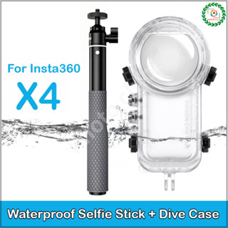 Dive case สําหรับ Insta360 X4 เคสกันน้ําใต้น้ํา 50M สําหรับ …