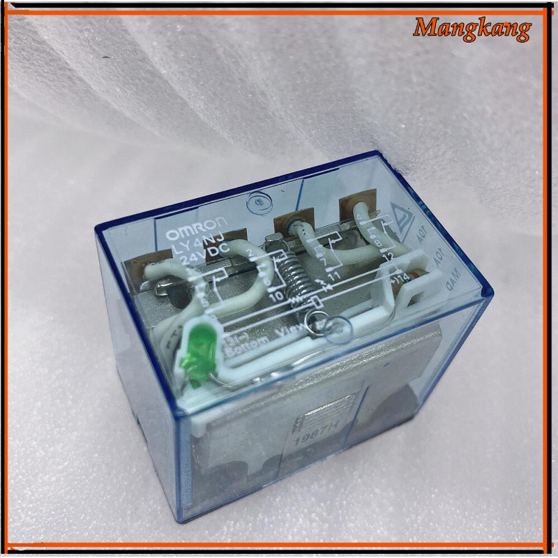 ของใหม่! รีเลย์ LY4N  12VDC. 24VDC 24VAC 110VAC 220VAC ขาเสียบ รีเลย์ งานแท้