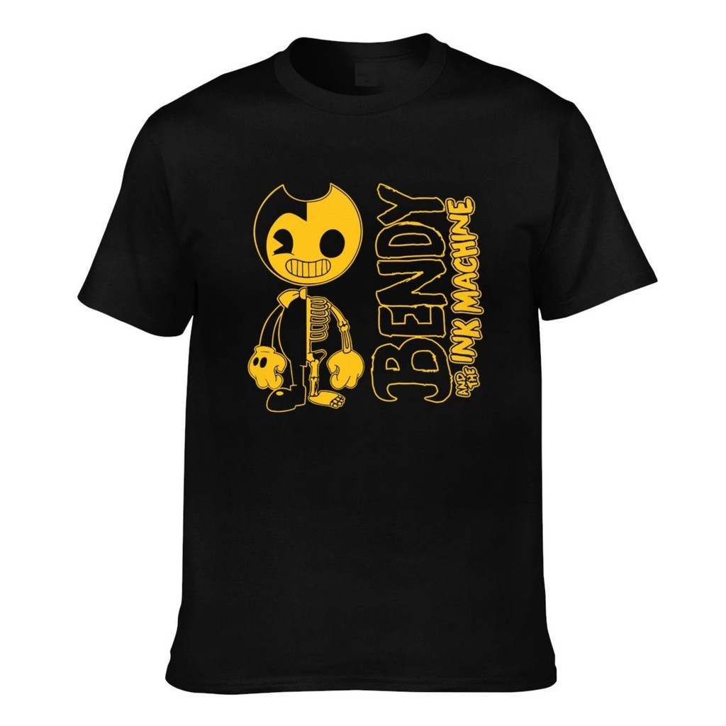 เสื้อยืดแฟชั่น Bendy And The Ink Machine Funny Men Daily Wear
