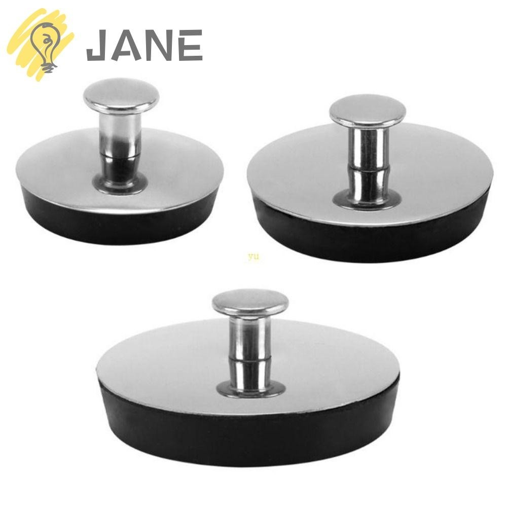 Jane จุกปิดท่อระบายน้ํา สเตนเลส ใช้ง่าย สําหรับอ่างอาบน้ํา อ่างล้างหน้า ห้องครัว ห้องน้ํา 1 ชิ้น
