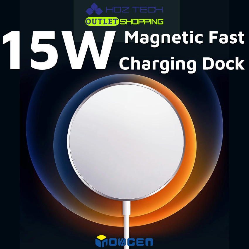 Inovagen แท่นชาร์จแม่เหล็ก แบบชาร์จเร็ว 10W 15W สําหรับโทรศัพท์ เอียร์บัด นาฬิกา