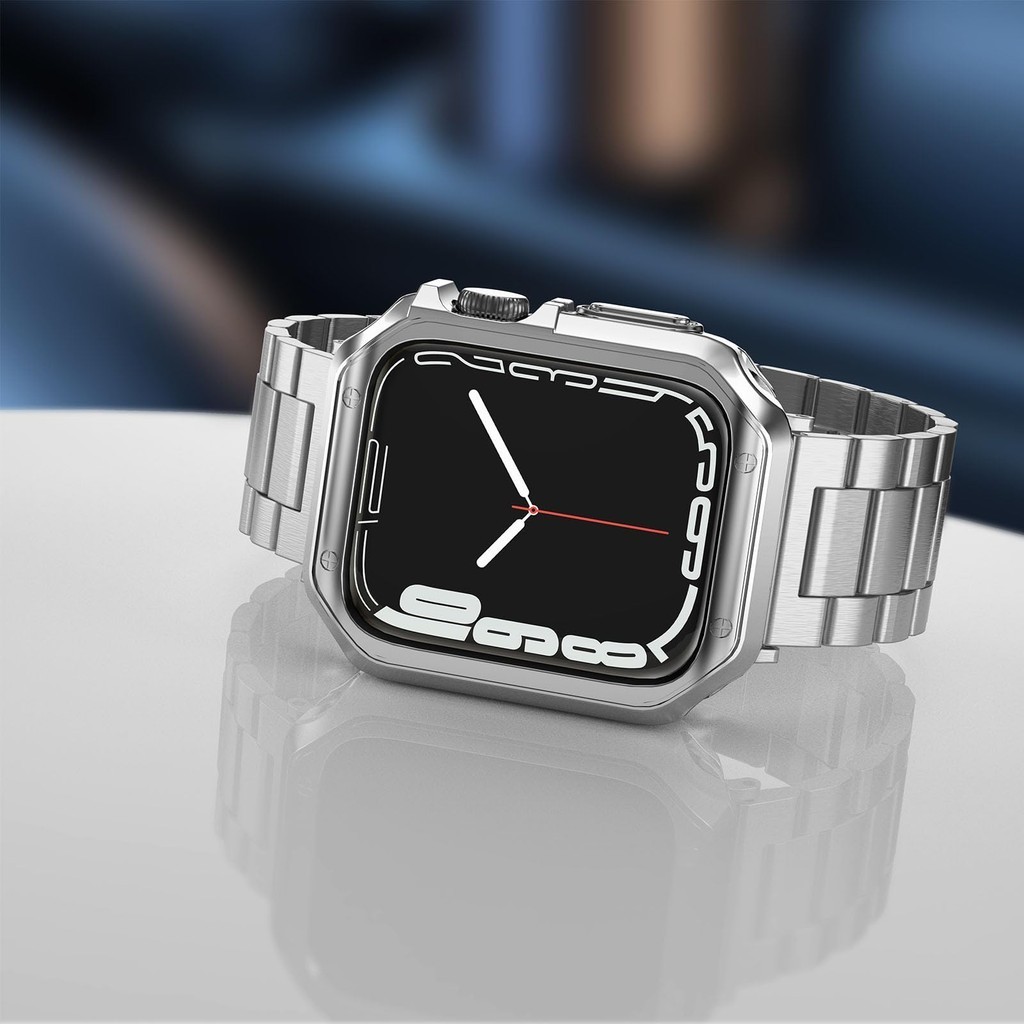 เคสป้องกัน TPU และสายนาฬิกาข้อมือ สเตนเลส โลหะ สําหรับ iwatch Ultra 2 1 Band 49 มม. 45 มม. 44 มม. 42 มม. 41 มม. 40 มม. 38 มม. iwatch series 3 4 5 6 se 7 8 9