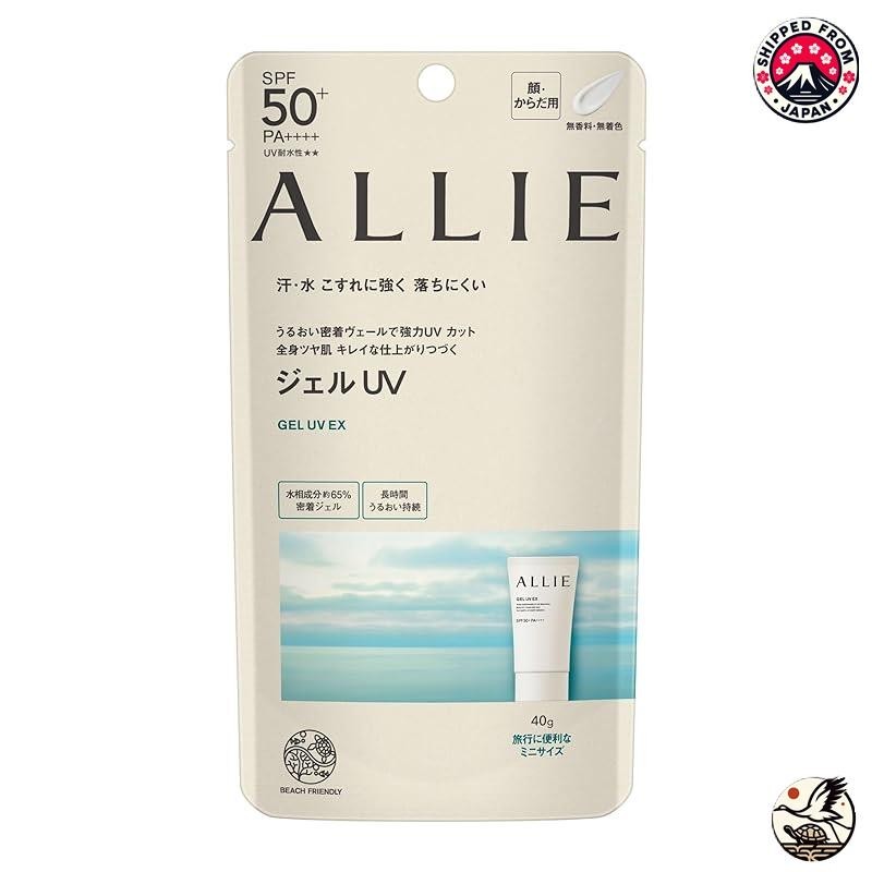 [888 จากญี่ปุ่น] Allie Chrono Beauty Gel Uv Ex Spf50+ Pa++++ Mini 40G (X 1) ครีมกันแดด สําหรับผิวหน้าและผิวกาย ป้องกันรังสียูวีได้สูง
