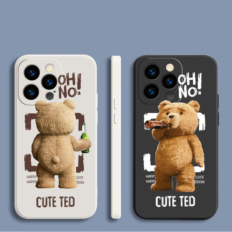 เคสโทรศัพท์มือถือแบบนิ่ม กันกระแทก ลายตุ๊กตาหมี สําหรับ OPPO reno ACE 10X ZOOM Z 2 2Z 2F 3 4 4G 5 PRO 4Z 5Z 4SE 4F 5F reno4Z reno5Z 5G A91 K7 T071TB